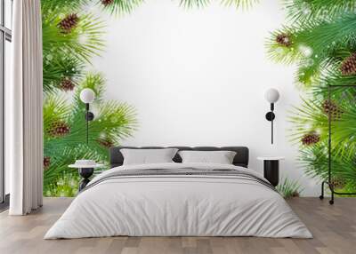 christmas background Wall mural