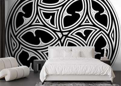 Geometric tracery 76 Wall mural