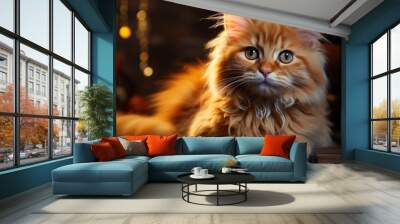 cat photo wallpaper Wall mural