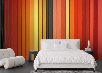 Modern illustration of sunsets and sunrise gradients. Large abstract background collection with sky. Wall mural