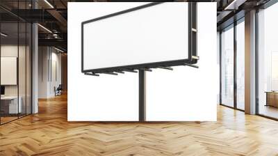 This blank advertising board is perfect for marketing, promotions, and announcements. The background is transparent and can be customized. Wall mural