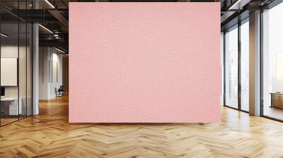 living coral - color of the year 2019 - pink leather texture background Wall mural