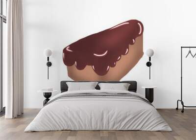 Chocolate dessert Wall mural