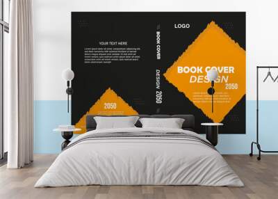 book cover design Wall mural