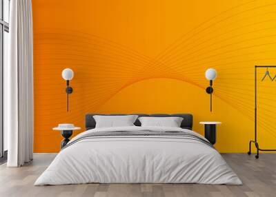 Line Wave Gradient Background (2) Wall mural