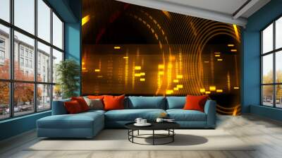 digital abstract background Wall mural