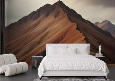 mountain with sky Wall mural