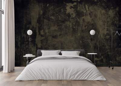  grungy gray and black background Wall mural