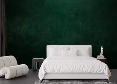 Dark green background Wall mural