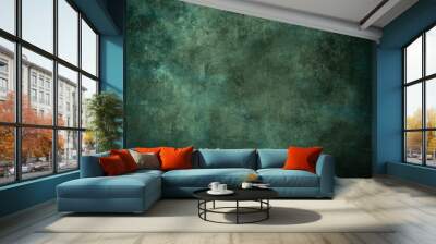 Green background Wall mural