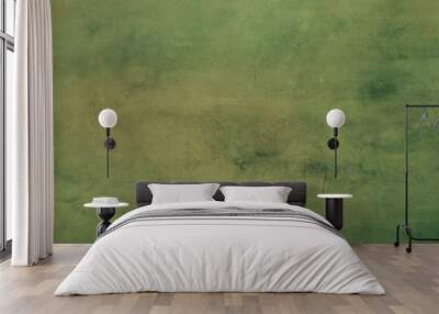 green grungy canvas background or texture Wall mural