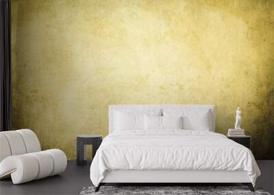 grunge yellow background Wall mural