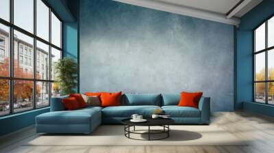 grungy blue background or texture with pastel hues Wall mural