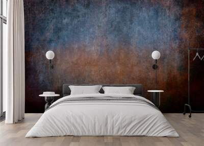 old colored grungy wall background Wall mural