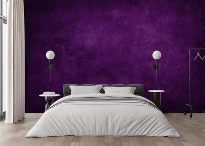 purple stained grungy background or texture Wall mural