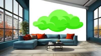 green cloud on sky Wall mural