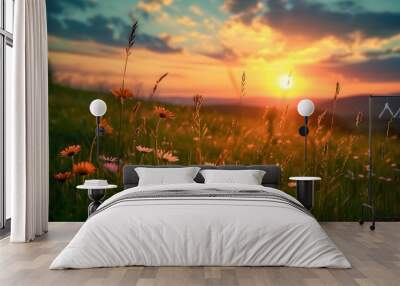 beautiful nature photography for quotes background Wall mural