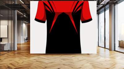 luxury sport jersey template design Wall mural