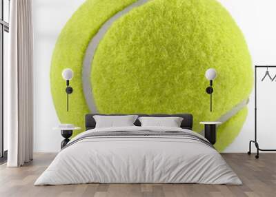 tennis ball isolated without shadow - photography Wall mural