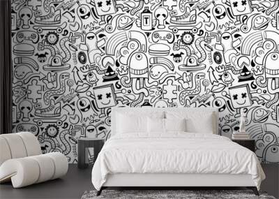 Cool modern seamless pattern Wall mural