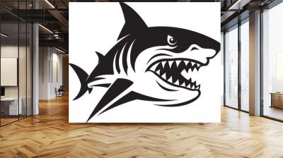 Coastal Dominance Unleashed Logo Icon Vector Oceanic Apex Unveiled Iconic Emblem Design Wall mural