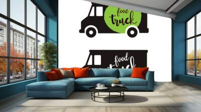 food truck logo,food logo Wall mural