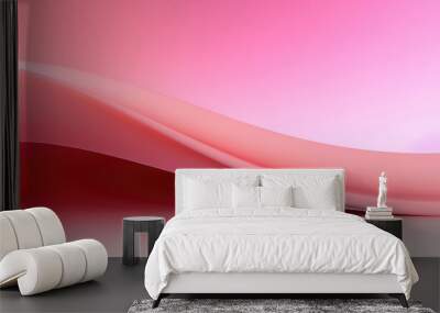 Colorfull wave abstract background Wall mural