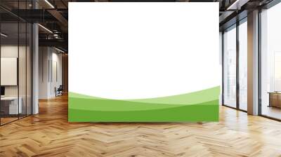 green background, flat and modern green and white background vector eps 10 Wall mural