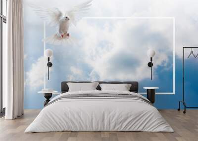 Sky Funeral Background Wall mural