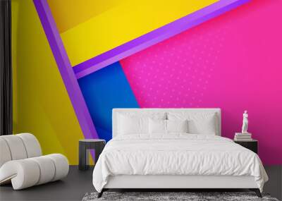 Abstract colourful background Wall mural