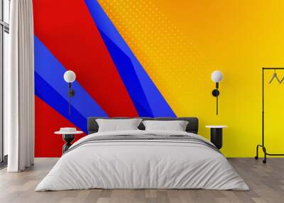 Abstract colourful background Wall mural