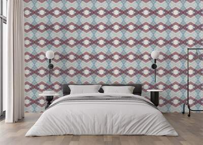 geometric patterned fabric texture, cluse up Wall mural