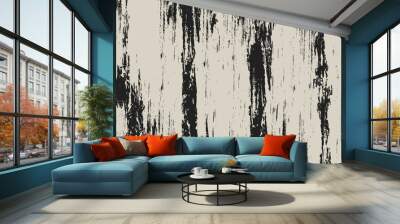 Abstract Black White Scratch Grunge Design Background Wall mural