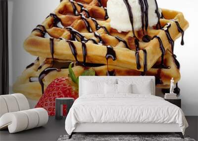 Belgium waffles Wall mural