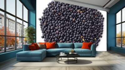 Black lentils Wall mural