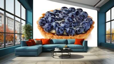 Blueberry tart Wall mural