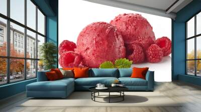 Raspberry sorbet Wall mural