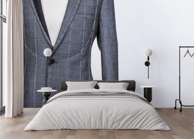 Details of a tailored suit jacket Wall mural