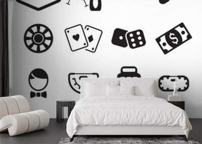 Las Vegas Icons Wall mural