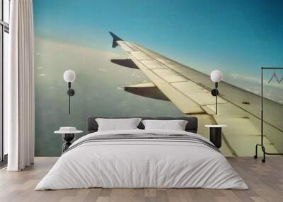 Airplane travel Wall mural