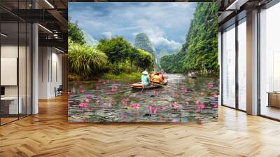 trang an landscape complex, located within ninh binh province of north vietnam Wall mural