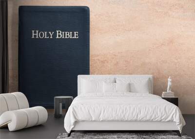 Holy Bible on Sandstone Wall mural