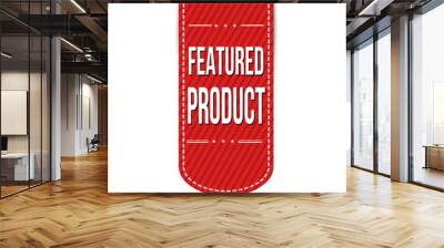 featured product banner design Wall mural