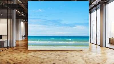 sea and sky Wall mural