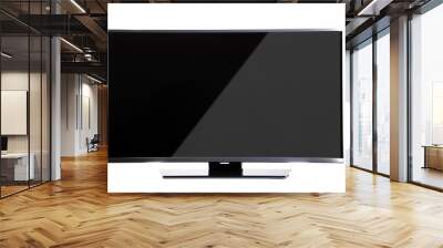 TV, monitor, screen isolated on white background. Wall mural