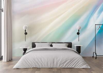 Cool cloth background material inspired by summer. Wall mural