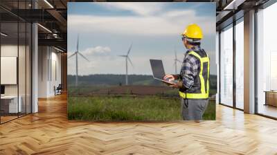 Wind turbine engineer Wall mural