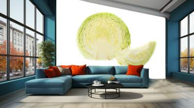 Half of fresh cabbage Wall mural