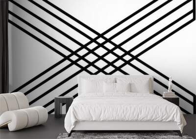 black and white background Wall mural