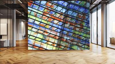 glass wall Wall mural